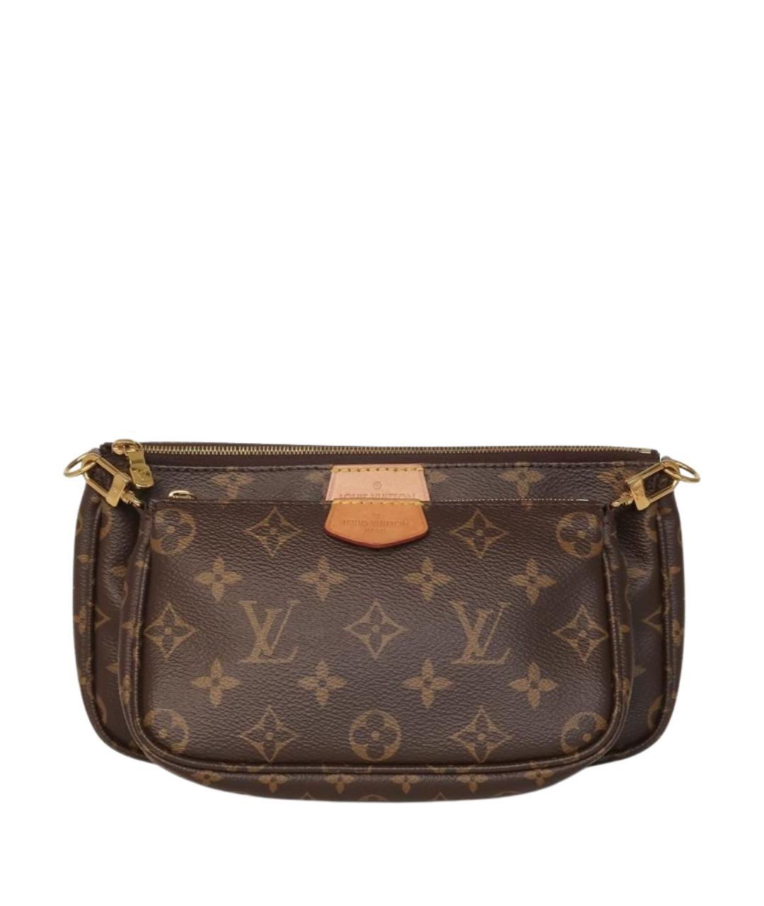 LOUIS VUITTON Коричневая сумка через плечо, фото 1
