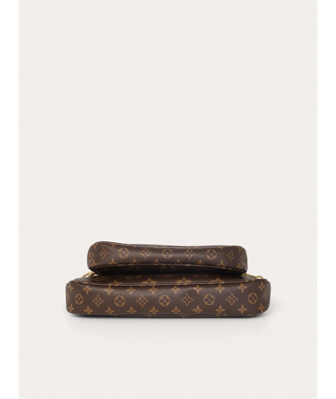 LOUIS VUITTON Коричневая сумка через плечо, фото 4