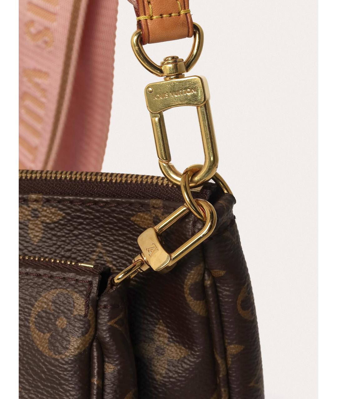 LOUIS VUITTON Коричневая сумка через плечо, фото 7