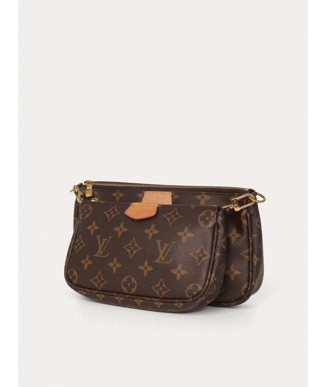 LOUIS VUITTON Коричневая сумка через плечо, фото 2