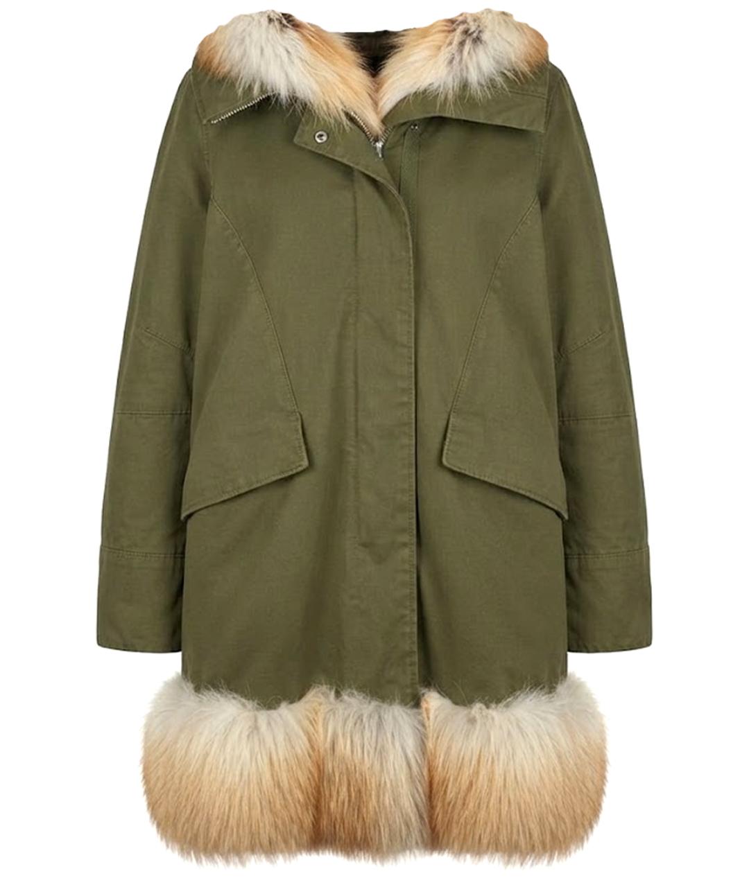 ERMANNO SCERVINO Хаки парка, фото 1