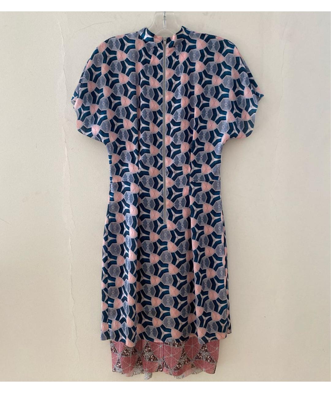 ACNE STUDIOS Мульти полиэстеровое повседневное платье, фото 2