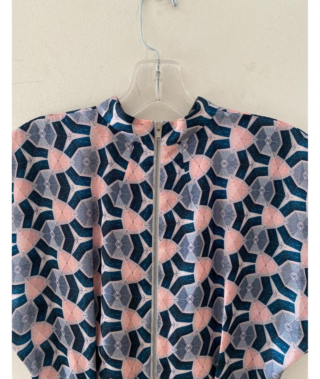 ACNE STUDIOS Мульти полиэстеровое повседневное платье, фото 4