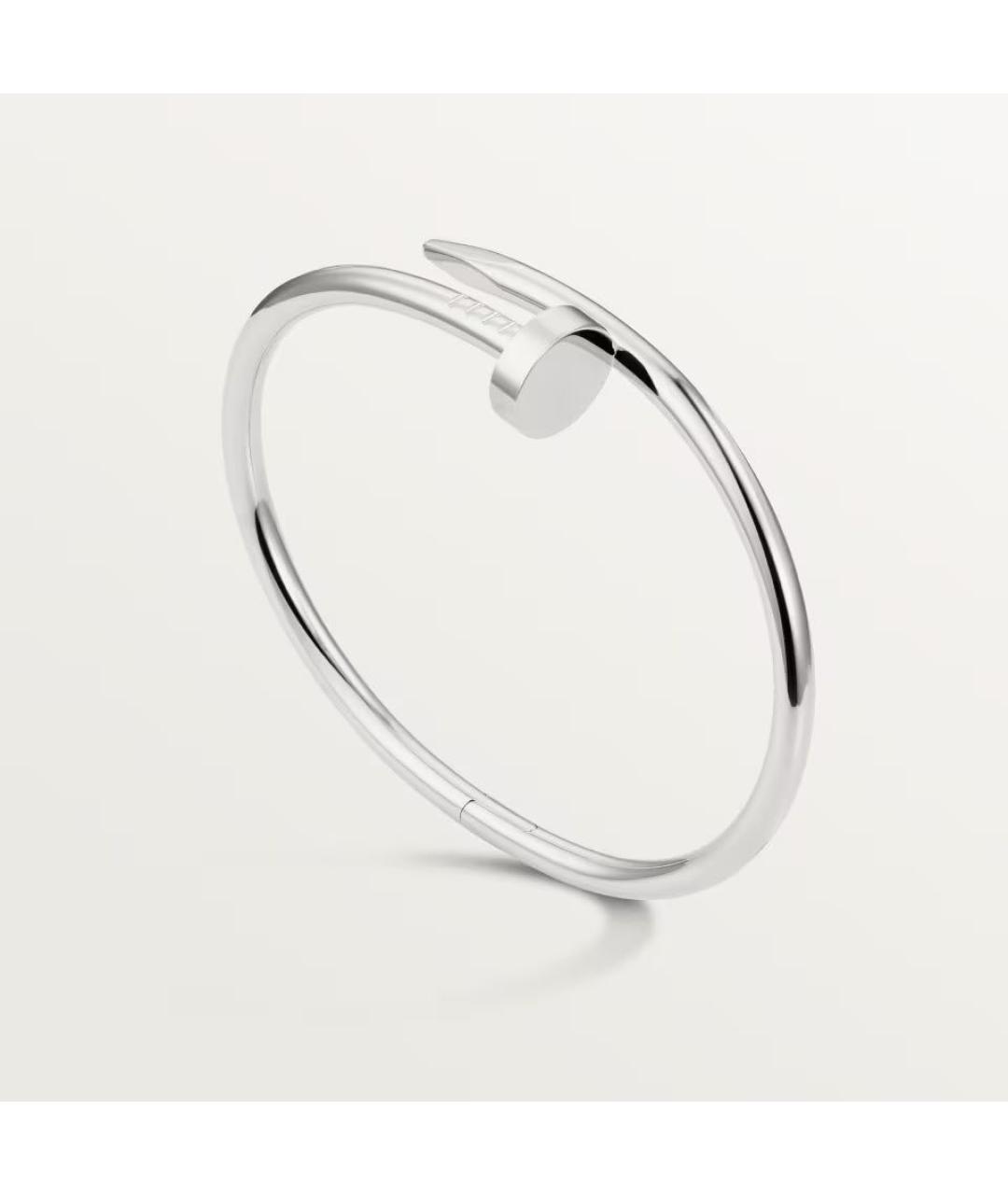CARTIER Серебряный браслет из белого золота, фото 2