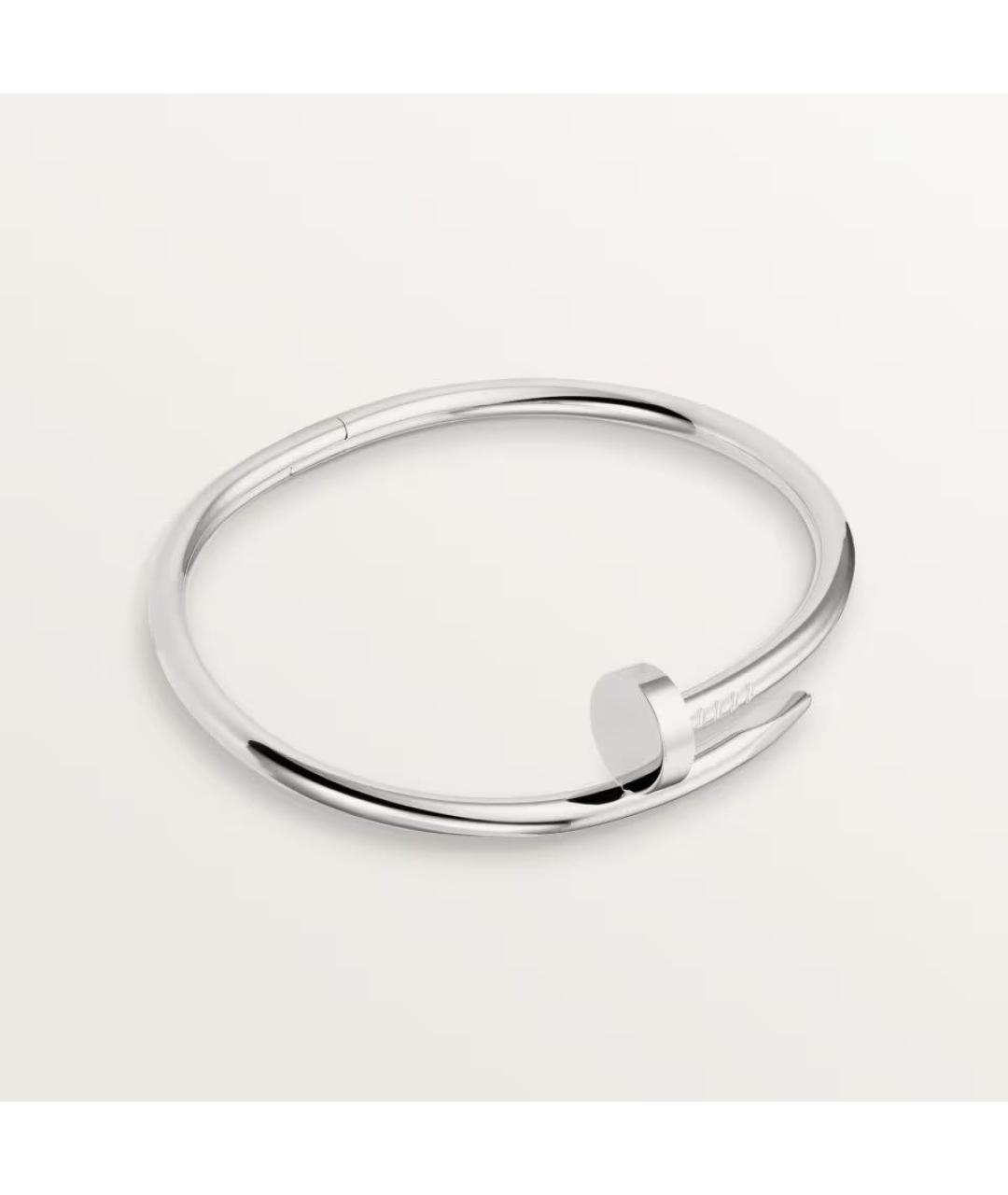 CARTIER Серебряный браслет из белого золота, фото 8