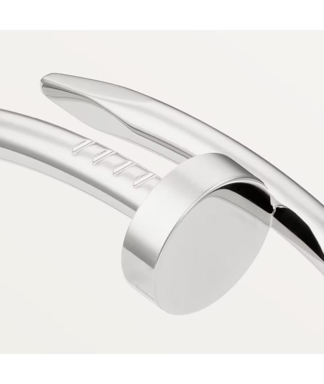 CARTIER Серебряный браслет из белого золота, фото 3