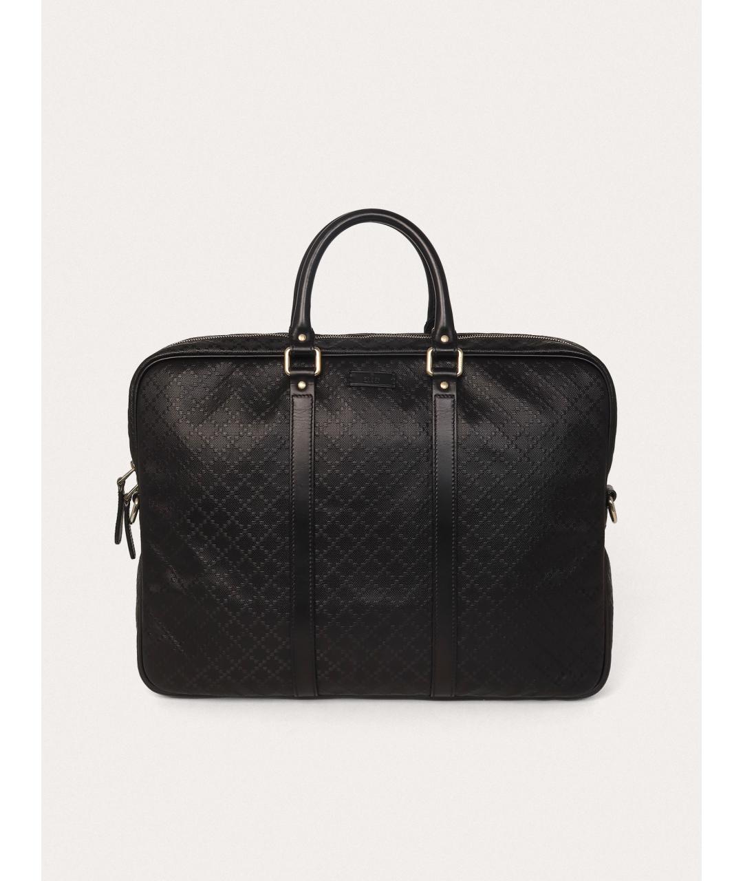 GUCCI Черный портфель, фото 9