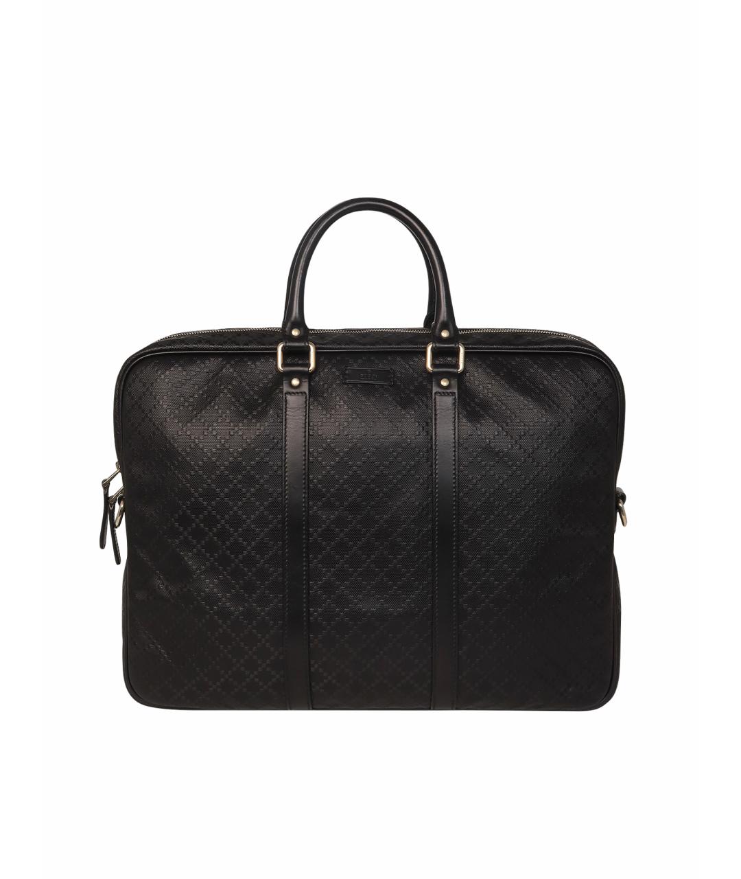 GUCCI Черный портфель, фото 1