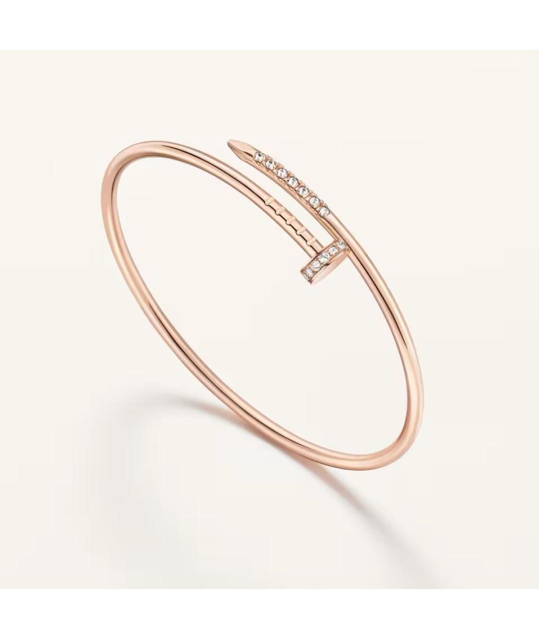 CARTIER Розовый браслет из розового золота, фото 2