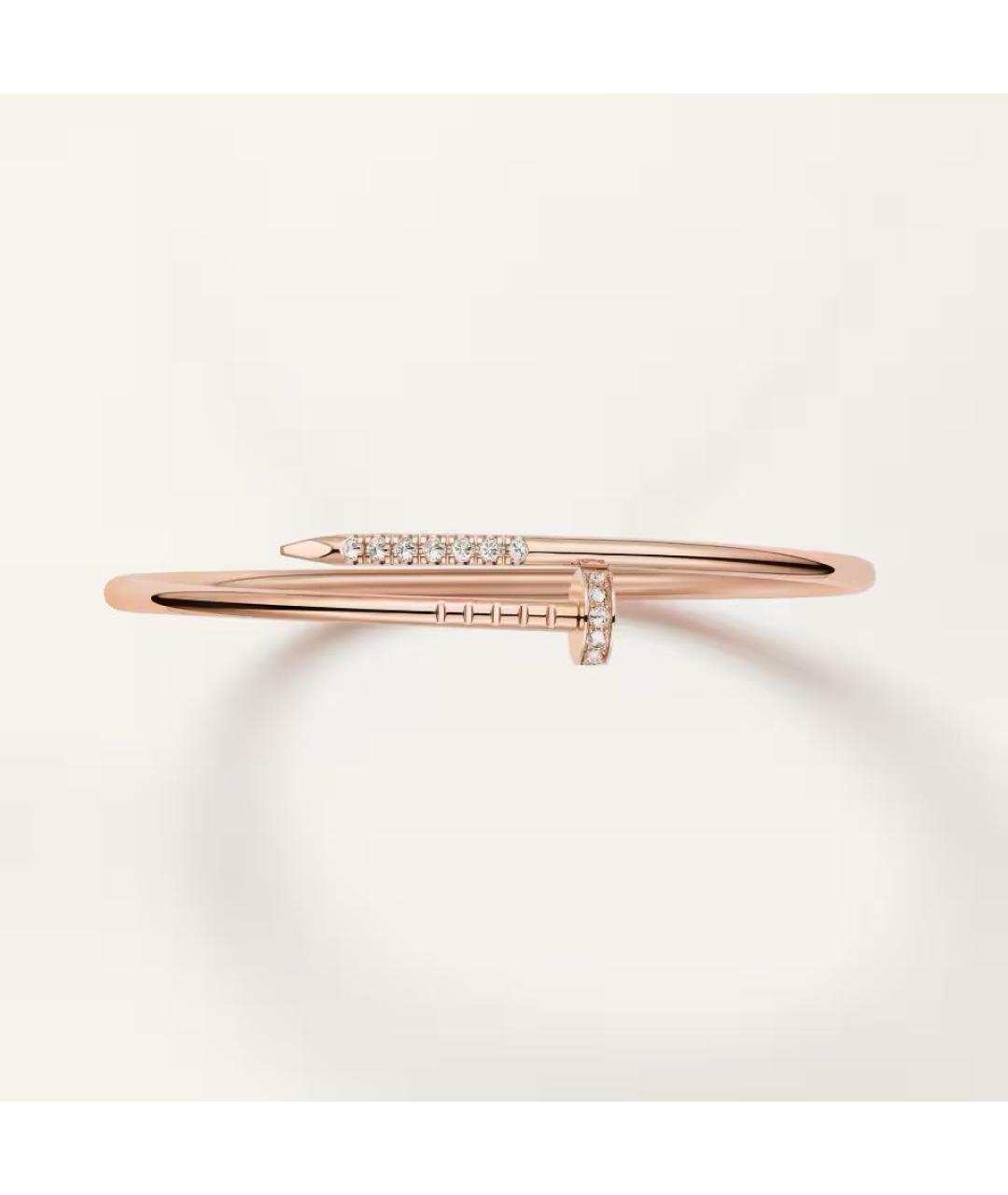 CARTIER Розовый браслет из розового золота, фото 5