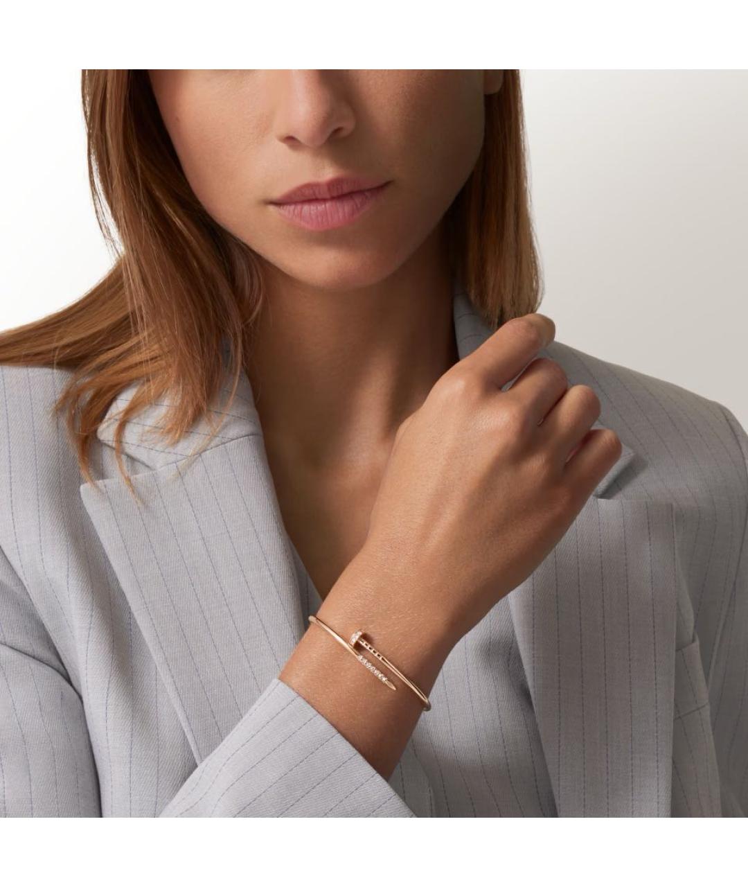 CARTIER Розовый браслет из розового золота, фото 3