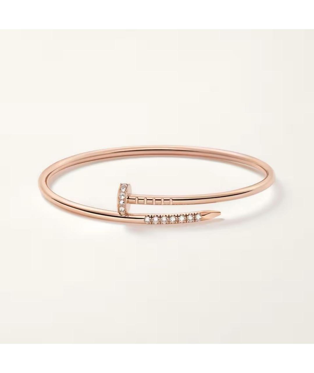 CARTIER Розовый браслет из розового золота, фото 6