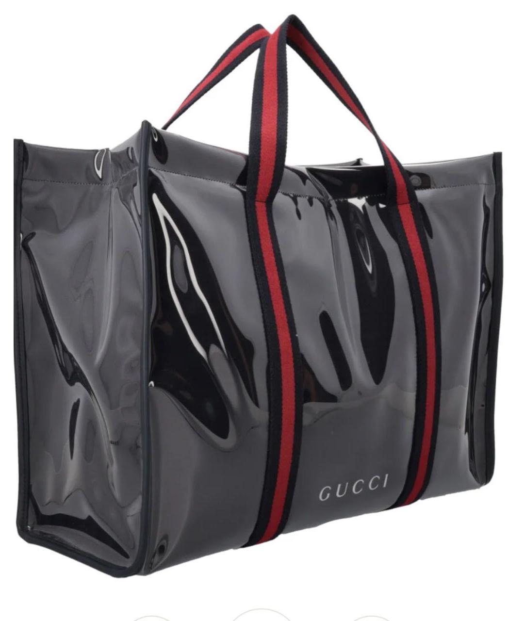 GUCCI Черная дорожная/спортивная сумка, фото 2