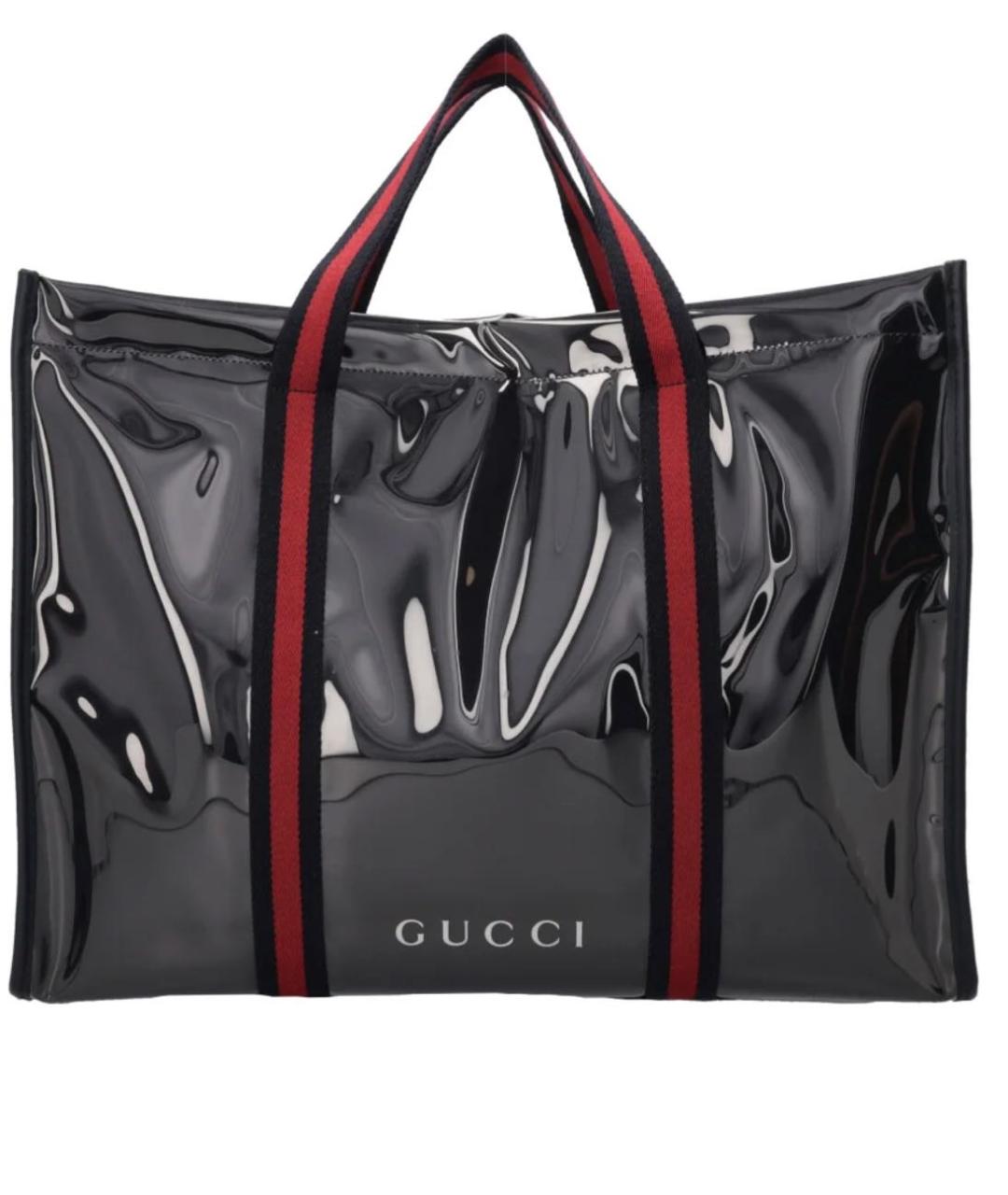 GUCCI Черная дорожная/спортивная сумка, фото 6