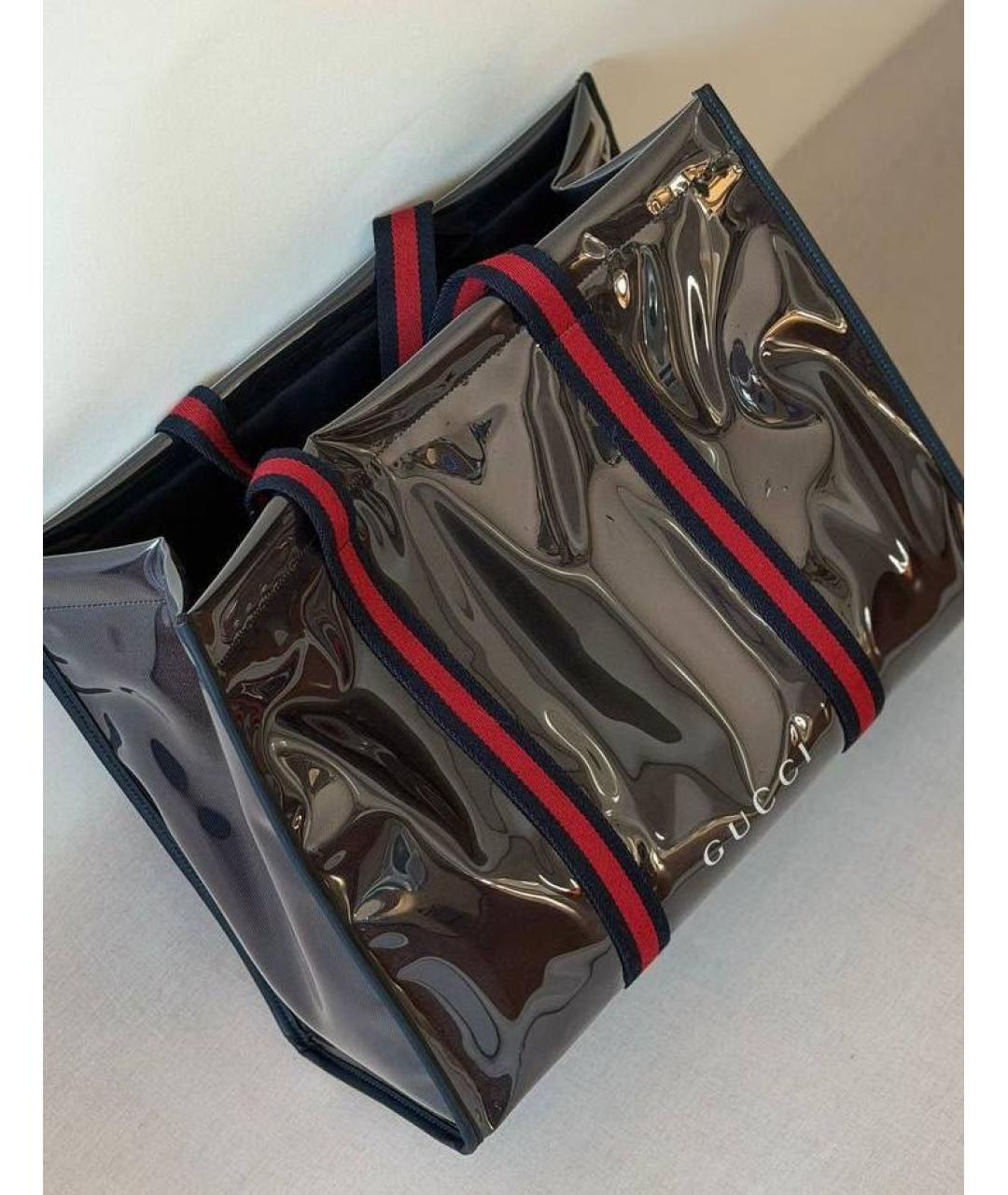 GUCCI Черная дорожная/спортивная сумка, фото 5