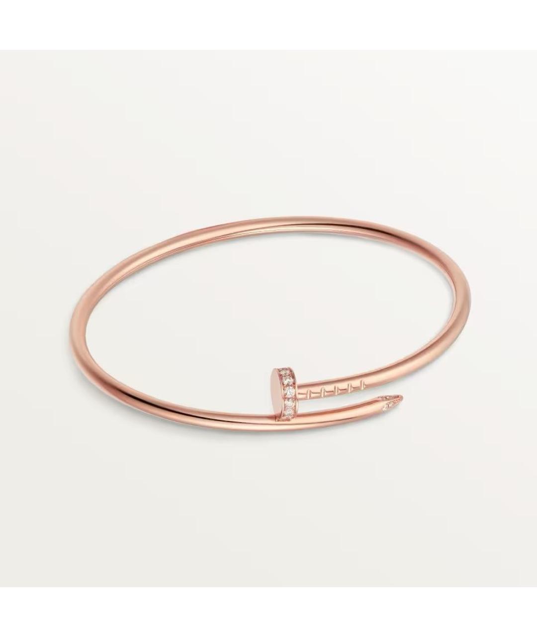 CARTIER Розовый браслет из розового золота, фото 8