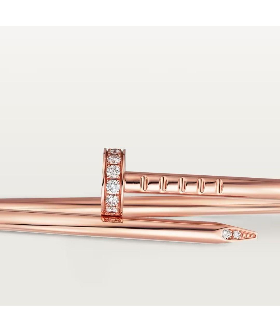 CARTIER Розовый браслет из розового золота, фото 4