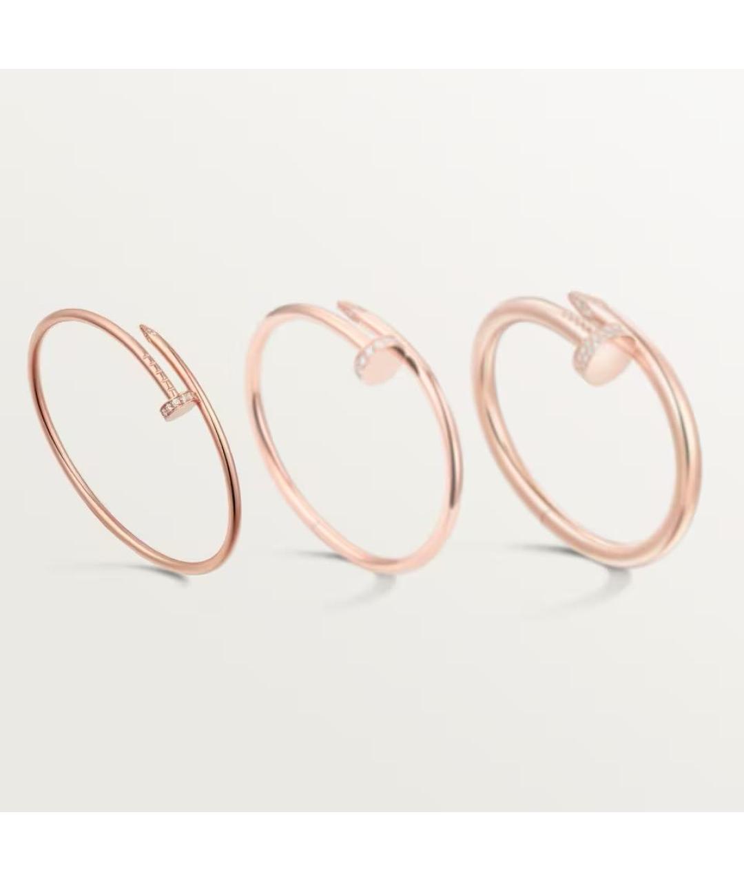 CARTIER Розовый браслет из розового золота, фото 6