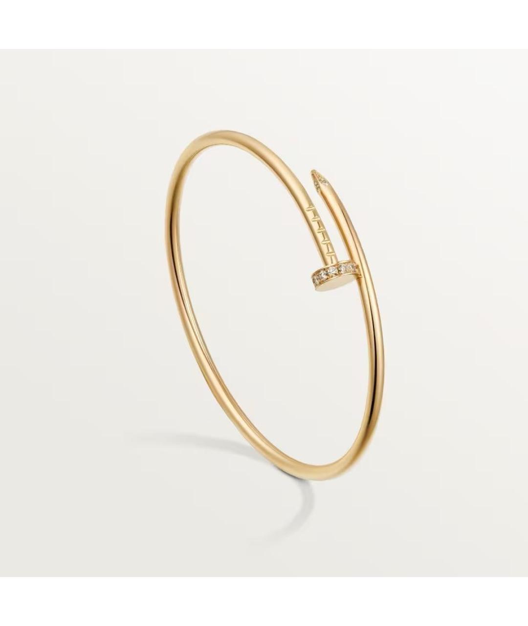 CARTIER Золотой браслет из желтого золота, фото 2