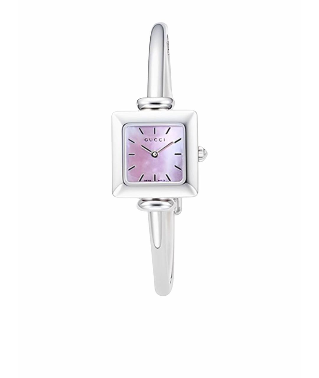 GUCCI Серебряные часы, фото 1