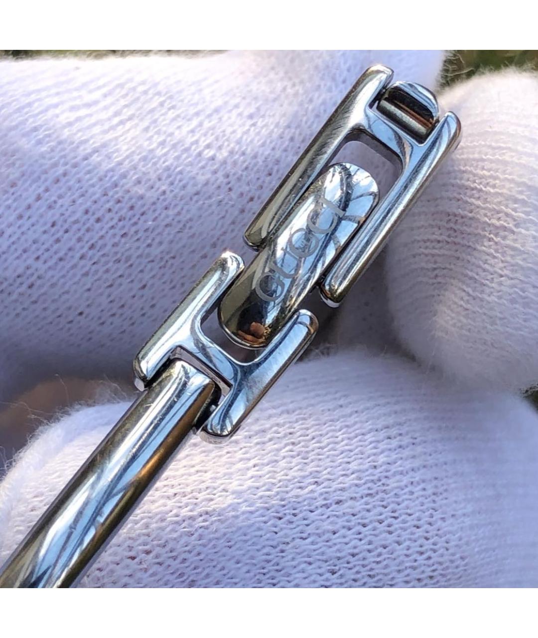 GUCCI Серебряные часы, фото 5