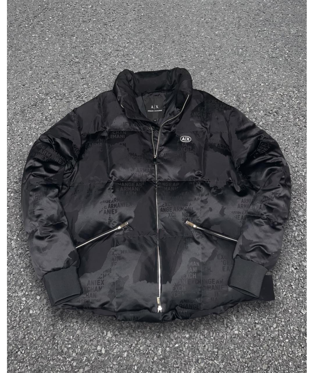 ARMANI EXCHANGE Черный пуховик, фото 6
