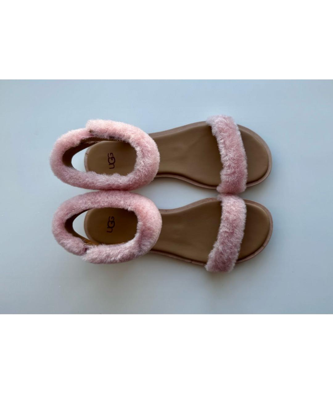 UGG Розовые сандалии, фото 3