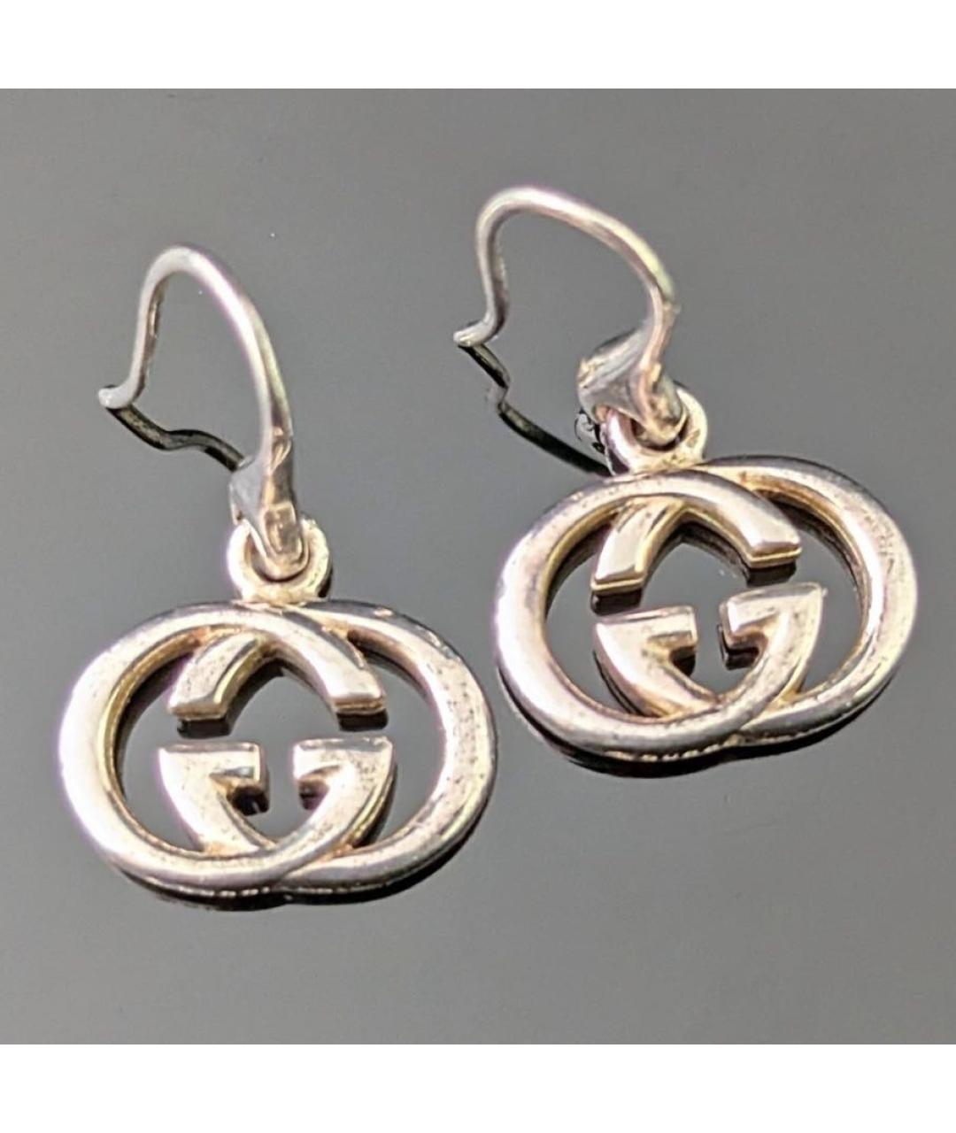 GUCCI Серебряные серебряные серьги, фото 2
