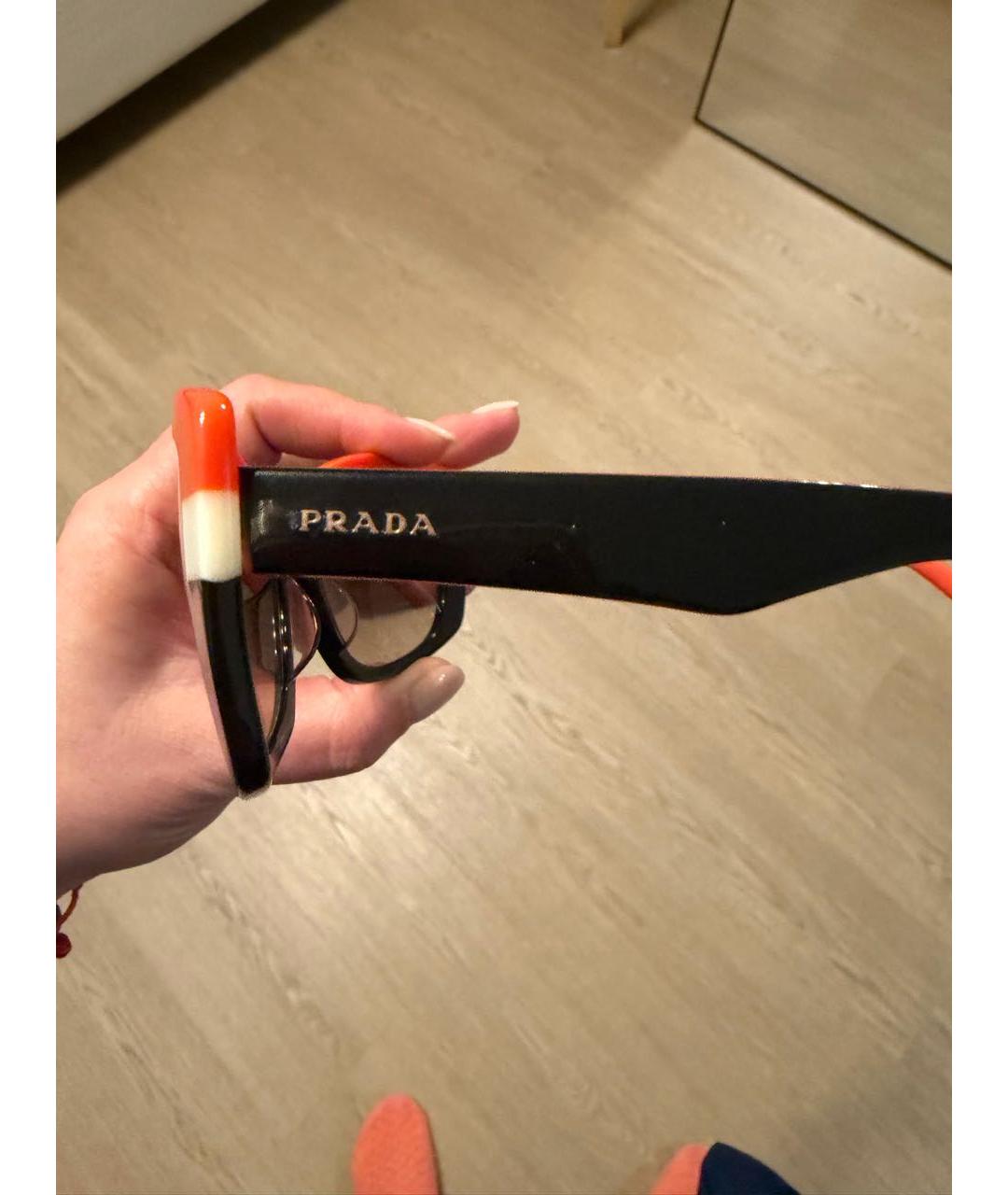PRADA Пластиковые солнцезащитные очки, фото 2