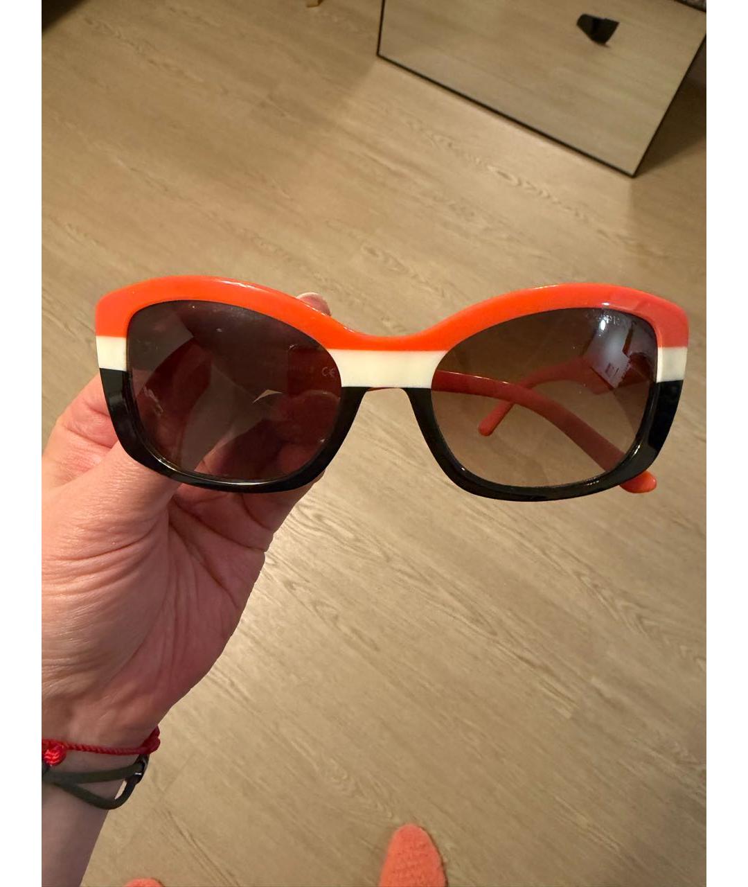 PRADA Пластиковые солнцезащитные очки, фото 5