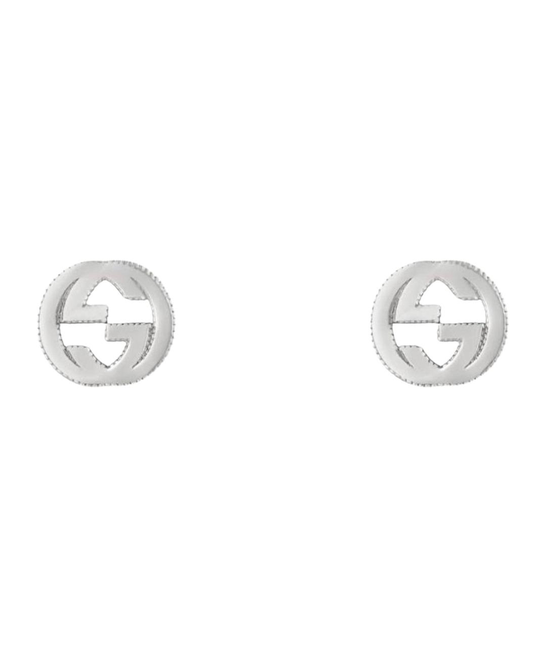 GUCCI Серебряные серебряные серьги, фото 1