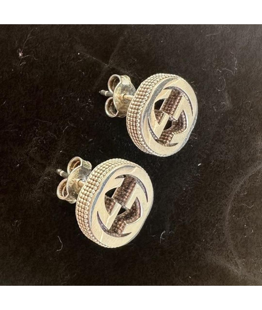 GUCCI Серебряные серебряные серьги, фото 3