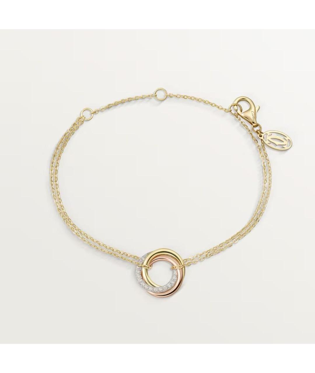 CARTIER Мульти браслет из желтого золота, фото 7