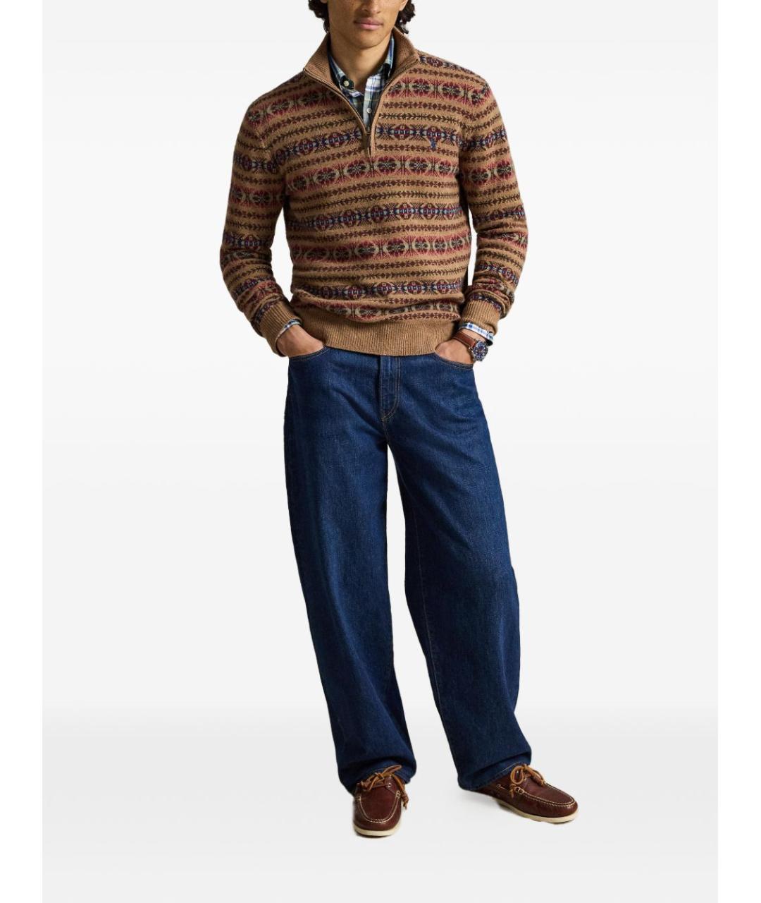 POLO RALPH LAUREN Мульти шерстяной джемпер / свитер, фото 2