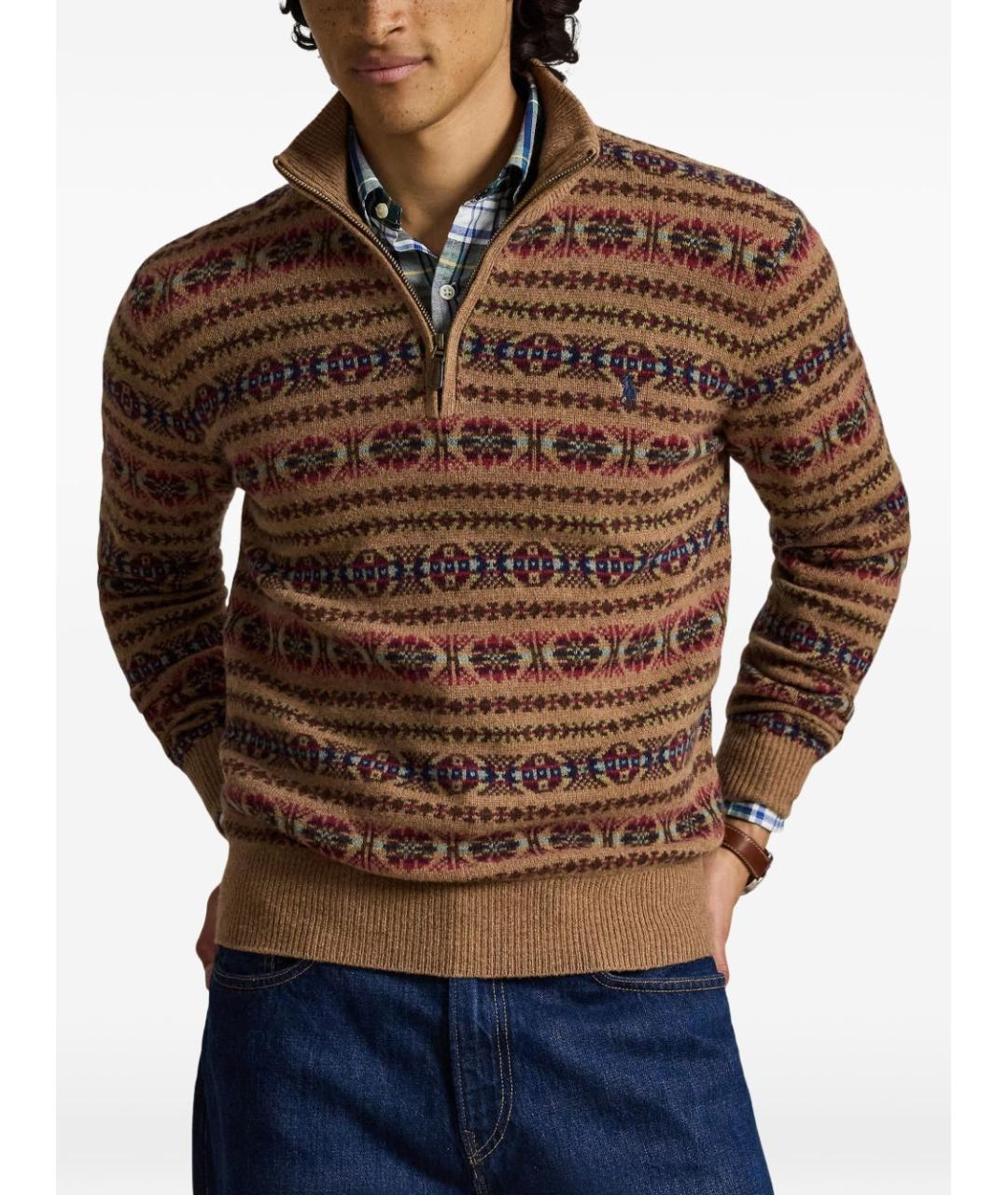 POLO RALPH LAUREN Мульти шерстяной джемпер / свитер, фото 4