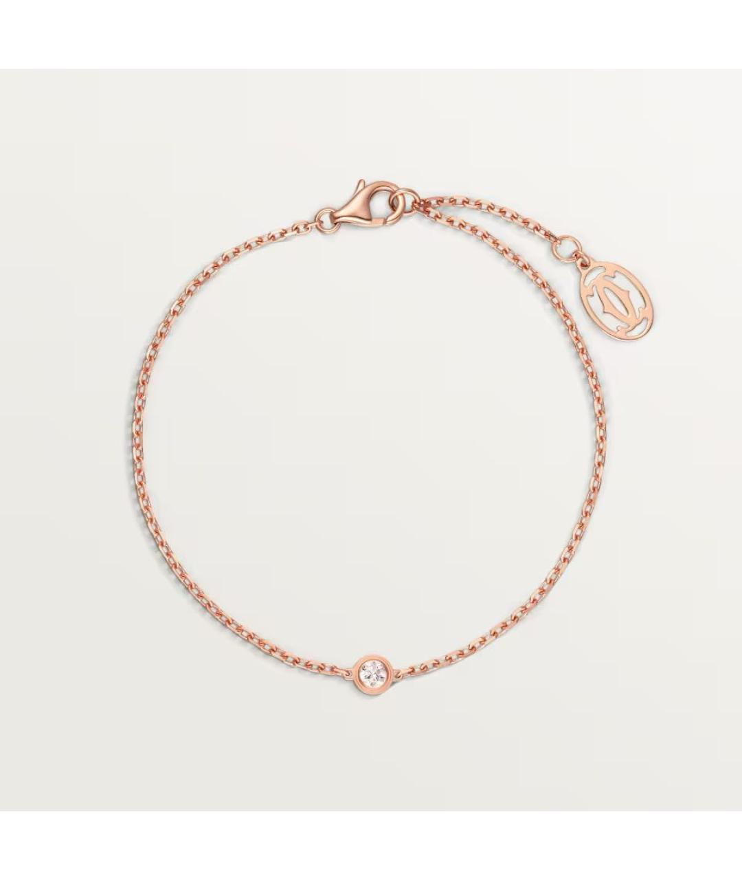 CARTIER Розовый браслет из розового золота, фото 7