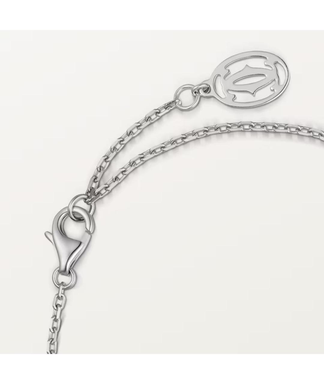 CARTIER Серебряный браслет из белого золота, фото 2