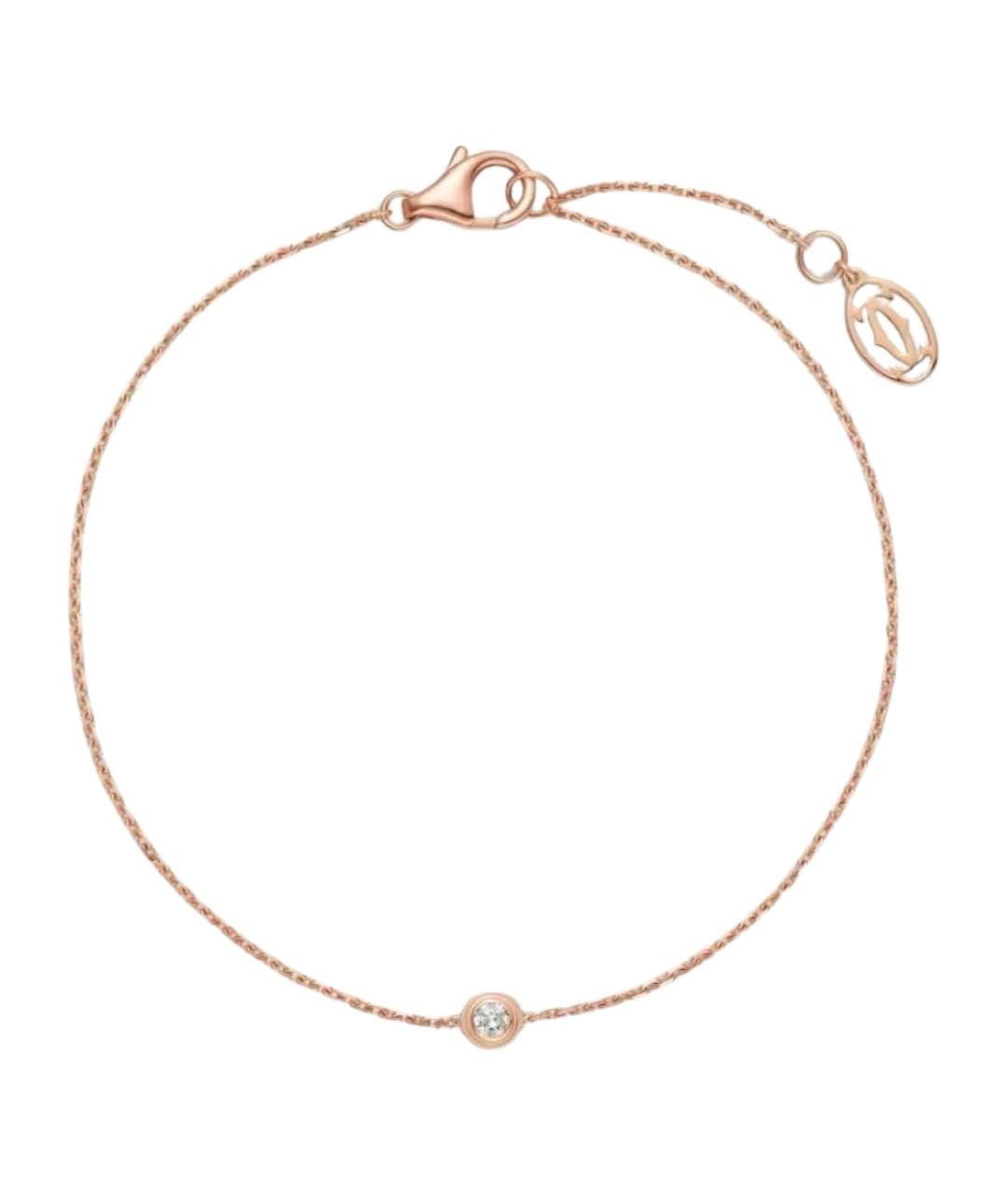 CARTIER Розовый браслет из розового золота, фото 1