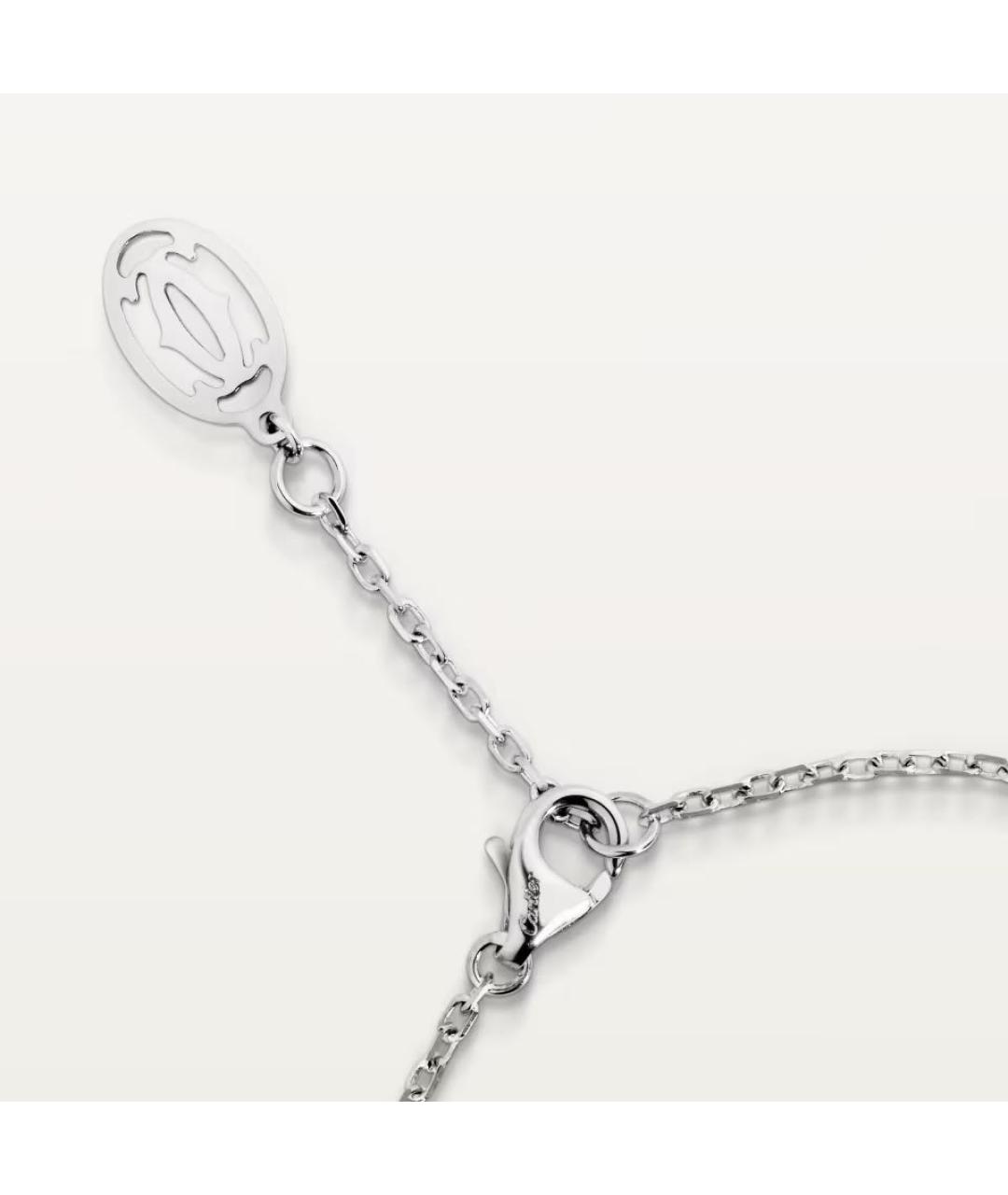 CARTIER Серебряный браслет из белого золота, фото 2