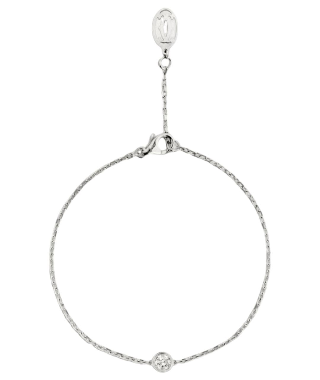 CARTIER Серебряный браслет из белого золота, фото 1