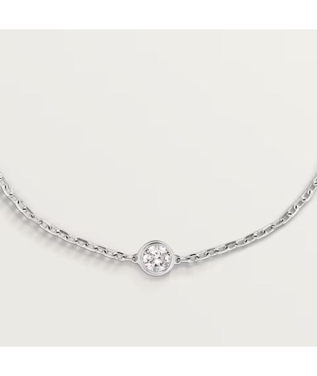 CARTIER Серебряный браслет из белого золота, фото 3