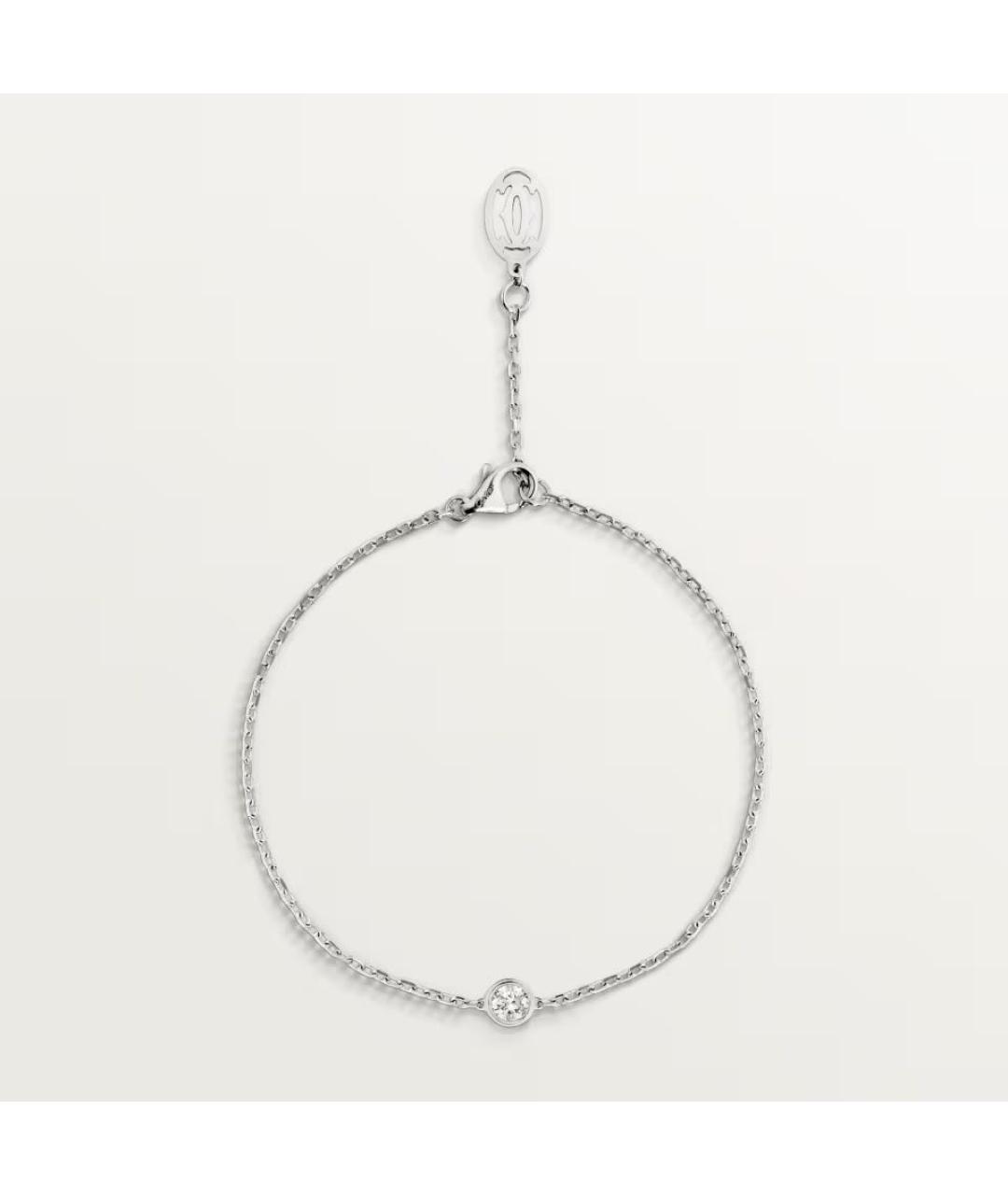 CARTIER Серебряный браслет из белого золота, фото 7