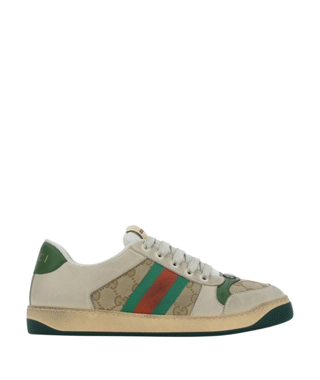 GUCCI Мульти низкие кроссовки / кеды, фото 1