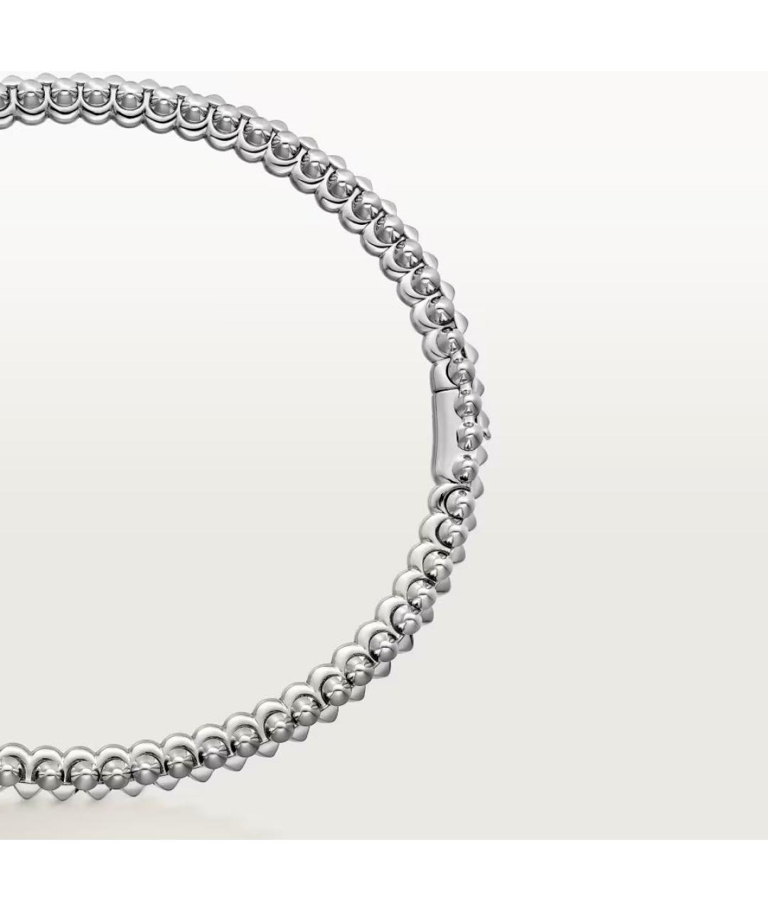CARTIER Серебряный браслет из белого золота, фото 3