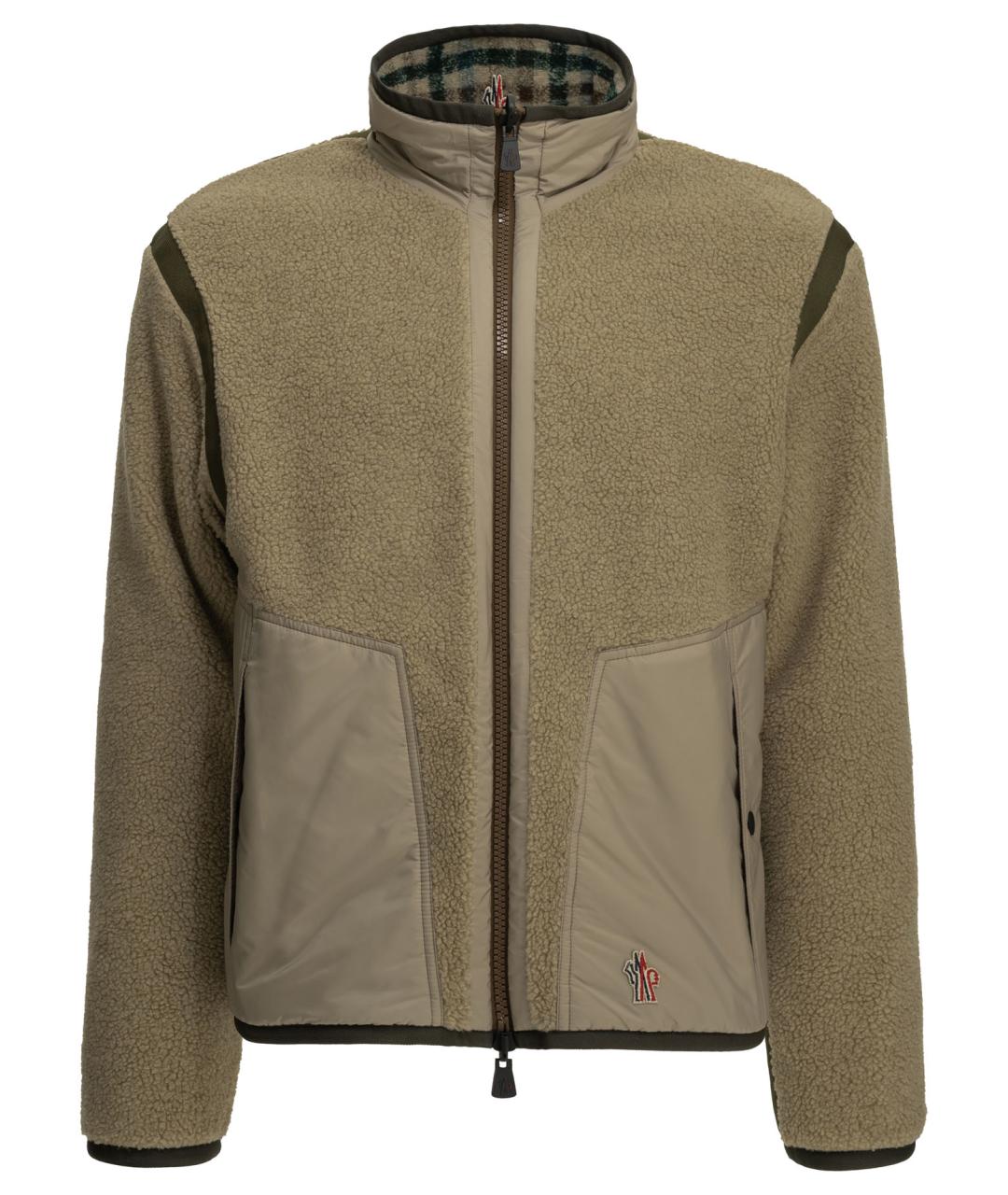 MONCLER GRENOBLE Бежевая куртка, фото 2
