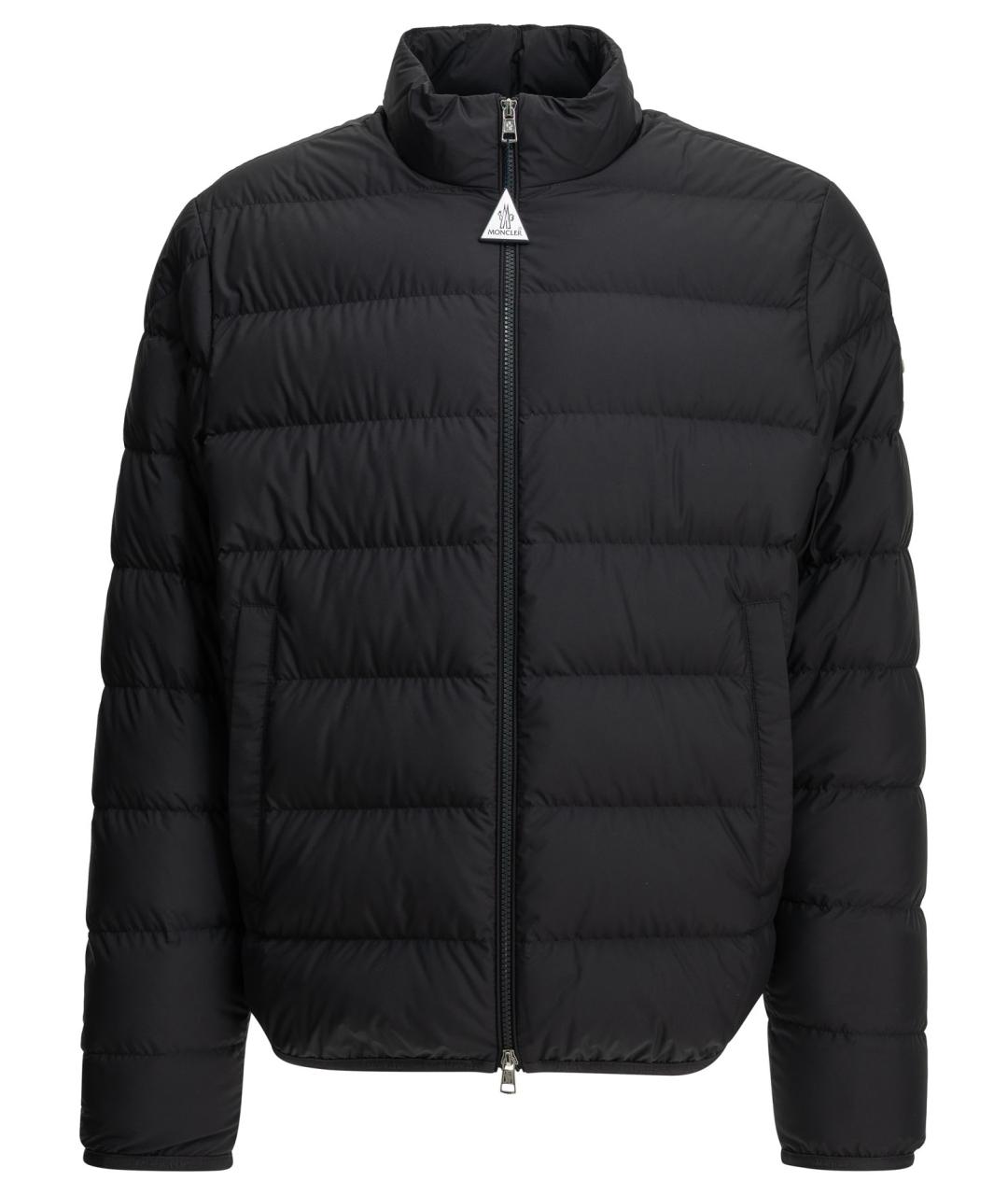 MONCLER Синяя полиэстеровая куртка, фото 1