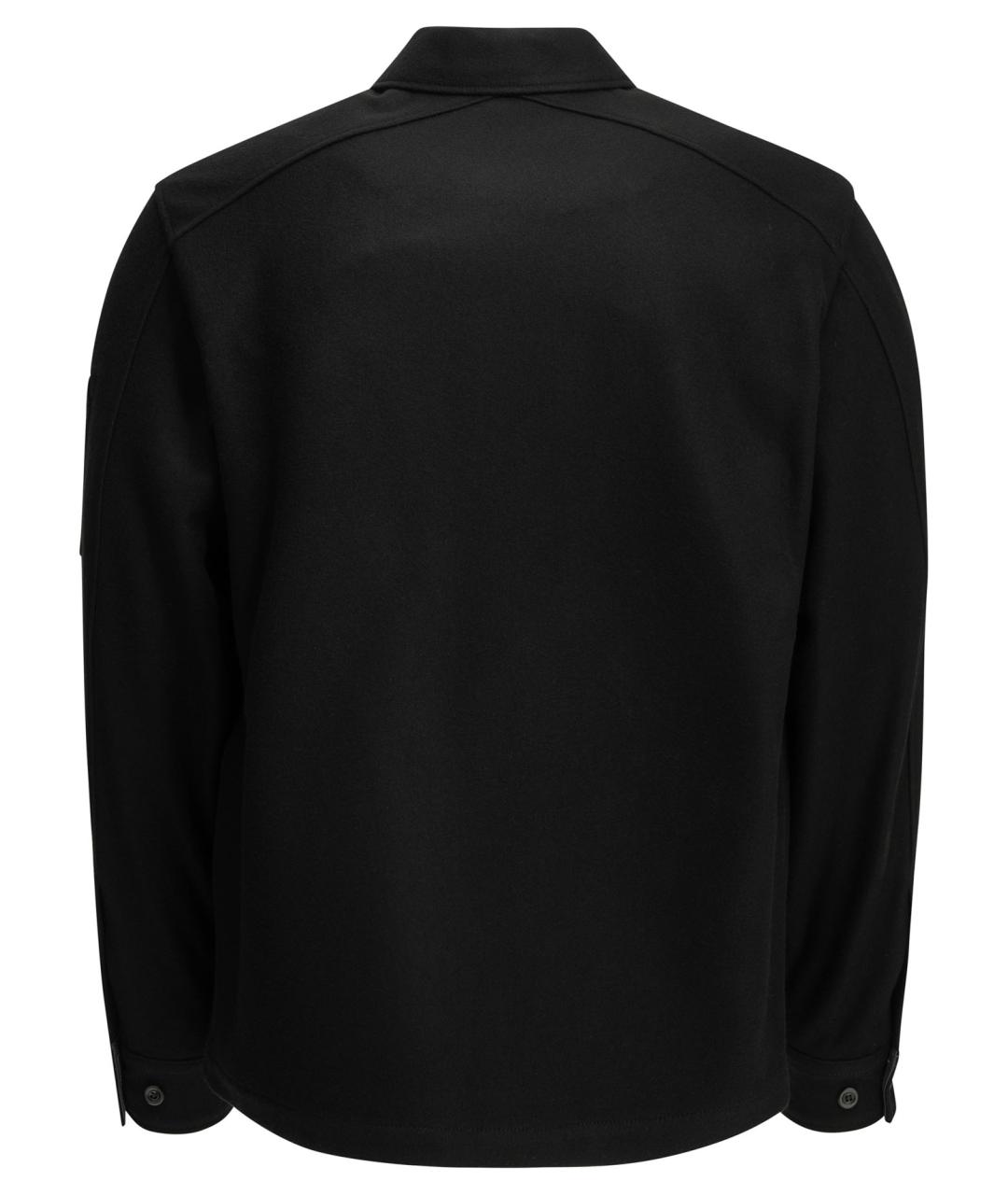 CP COMPANY Черная шерстяная куртка, фото 2