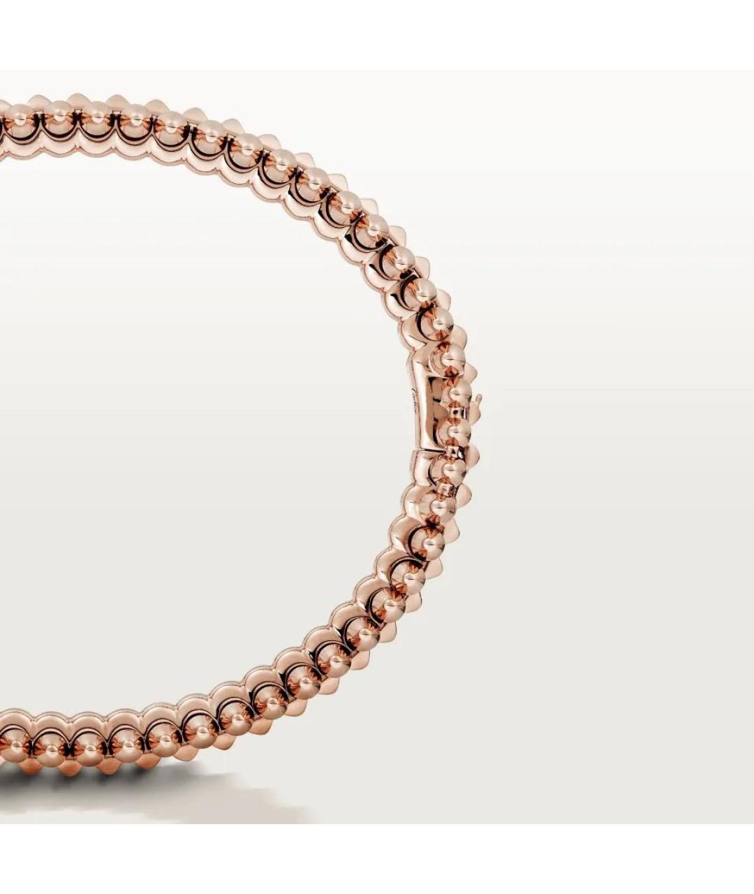 CARTIER Розовый браслет из розового золота, фото 4