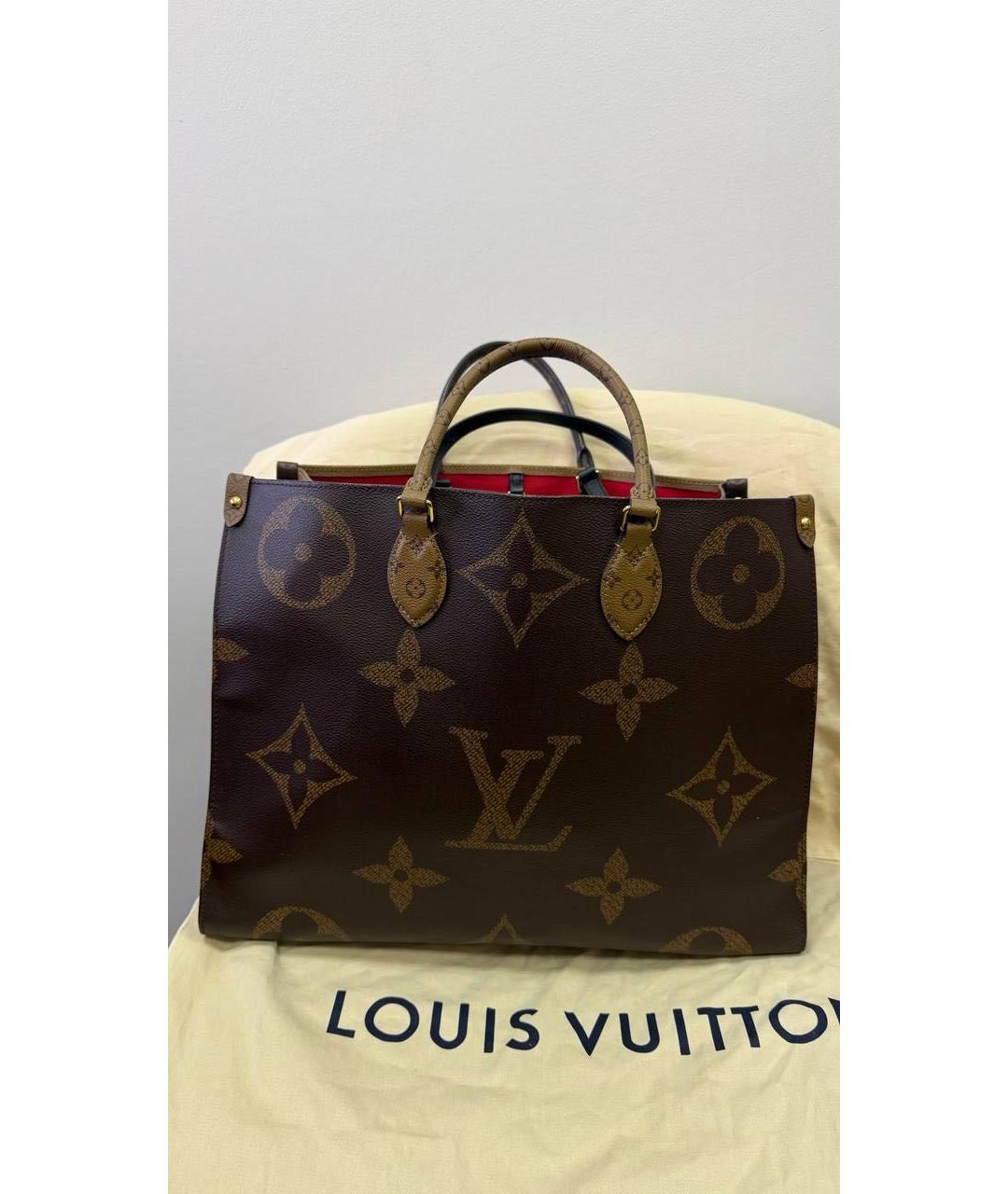 LOUIS VUITTON Сумка тоут из канвы, фото 2