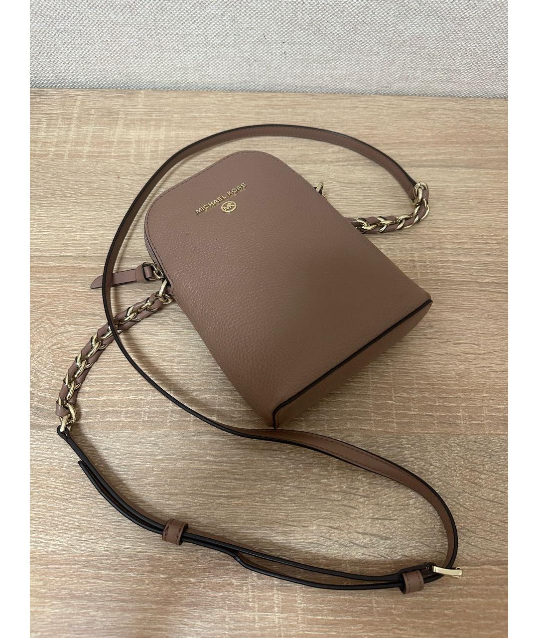 MICHAEL KORS Кожаная сумка через плечо, фото 3